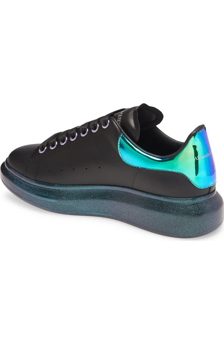 McQueen Alexander McQueen Oversize Iridescent Sneaker, Alternate, color,