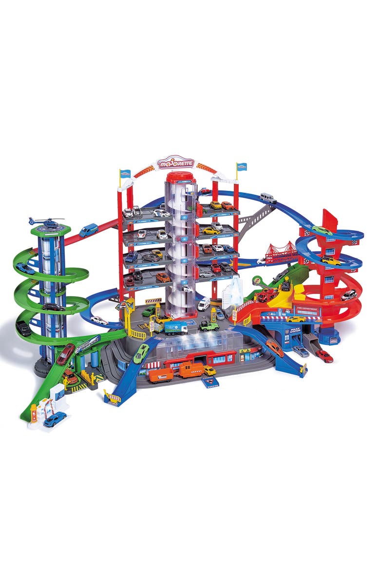 Dickie Toys HK Ltd Majorette Super City Garage Playset, Main, color, Multicolored