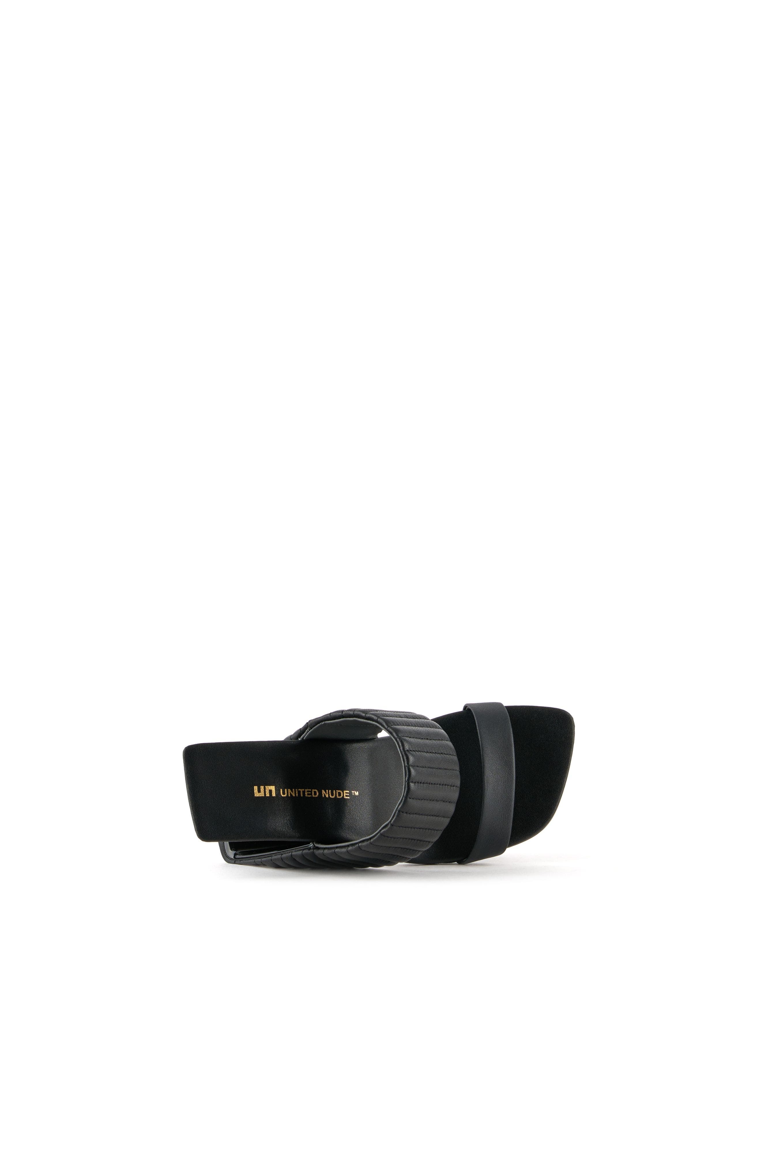 United Nude Loop Hi Puffier Sandals, Alternate, color, Black Puffier