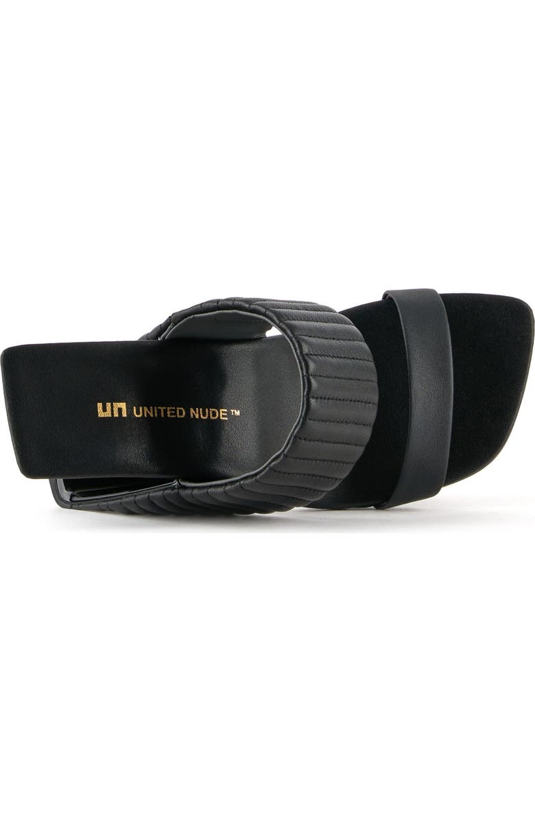 United Nude Loop Hi Puffier Sandals, Alternate, color, Black Puffier