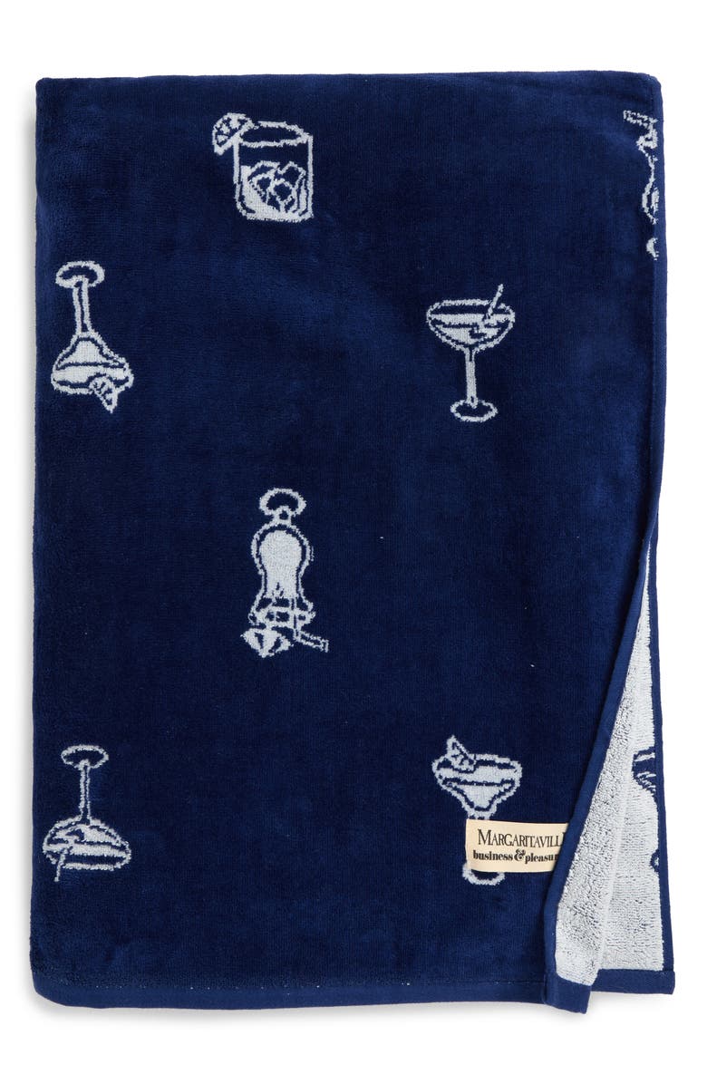 BUSINESS AND PLEASURE CO Havana Cocktail Cotton Beach Blanket, Main, color, 
