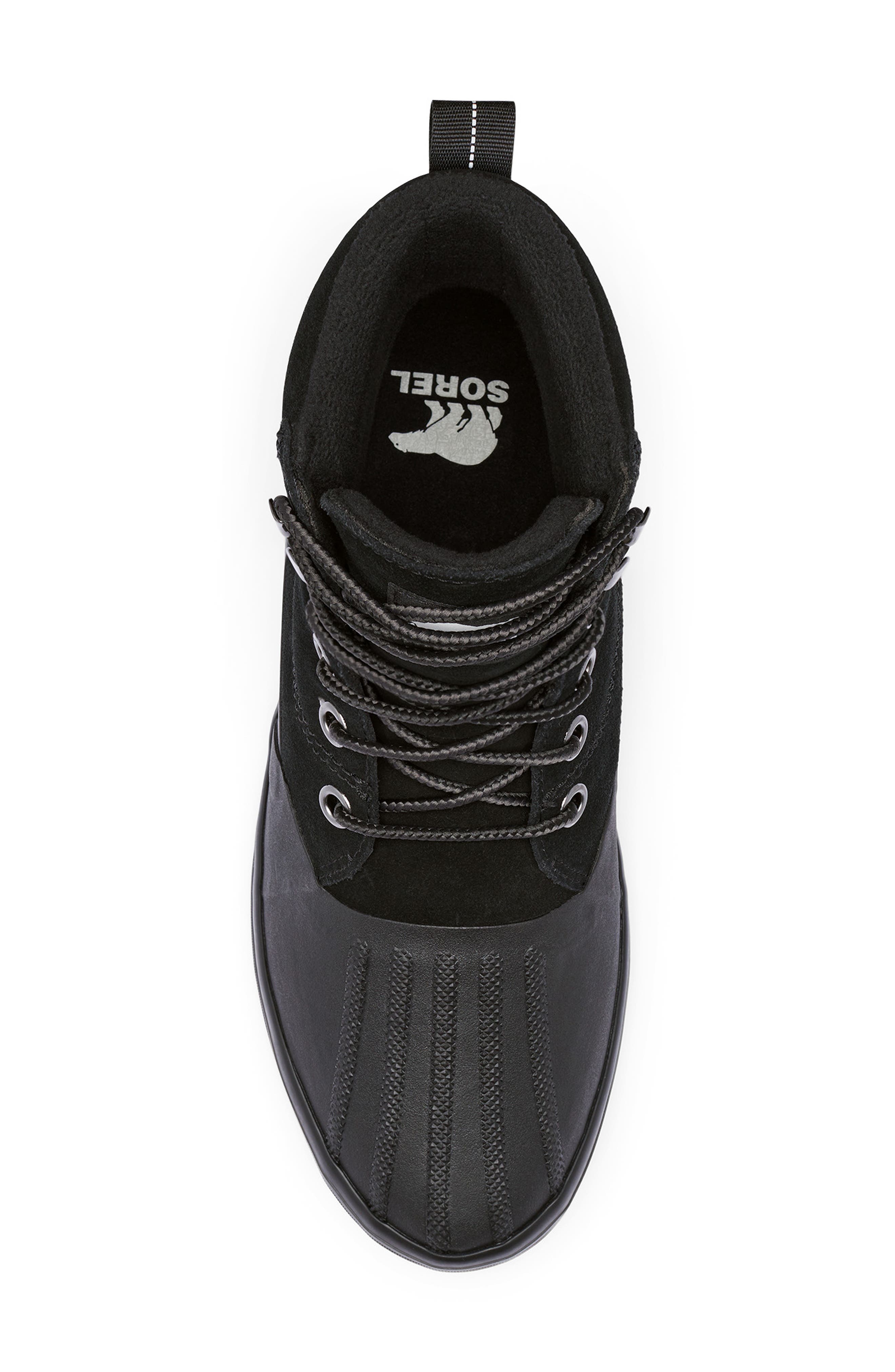 SOREL Cheyanne Metro II Waterproof Duck Boot, Alternate, color, Black/ Jet