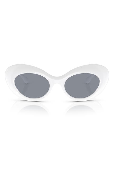 52mm Oval Sunglasses