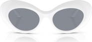 Versace 52mm Oval Sunglasses