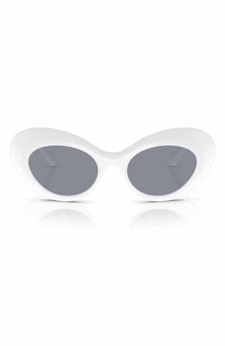 Versace 52mm Oval Sunglasses
