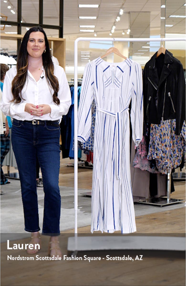 Ellys Belted Long Sleeve Maxi Dress, sales video thumbnail