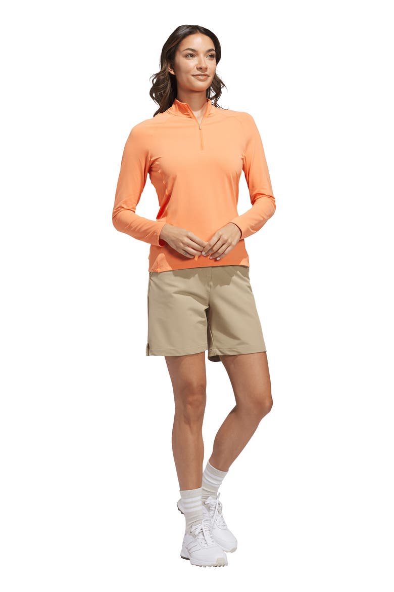 Ultimate Solid Quarter Zip Pullover, Alternate, color, ORANGE