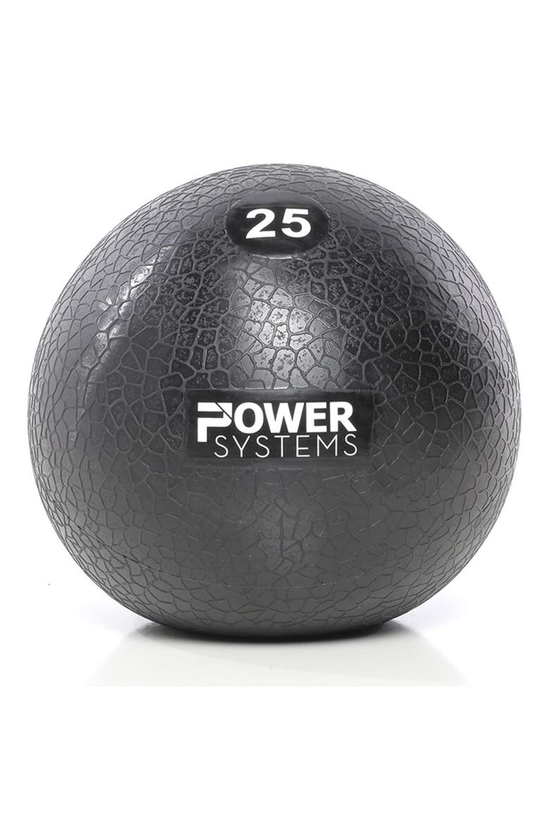 MEGA Slam Ball Prime, No-Bounce Medicine Ball for Strength & Core Training, Main, color, Black