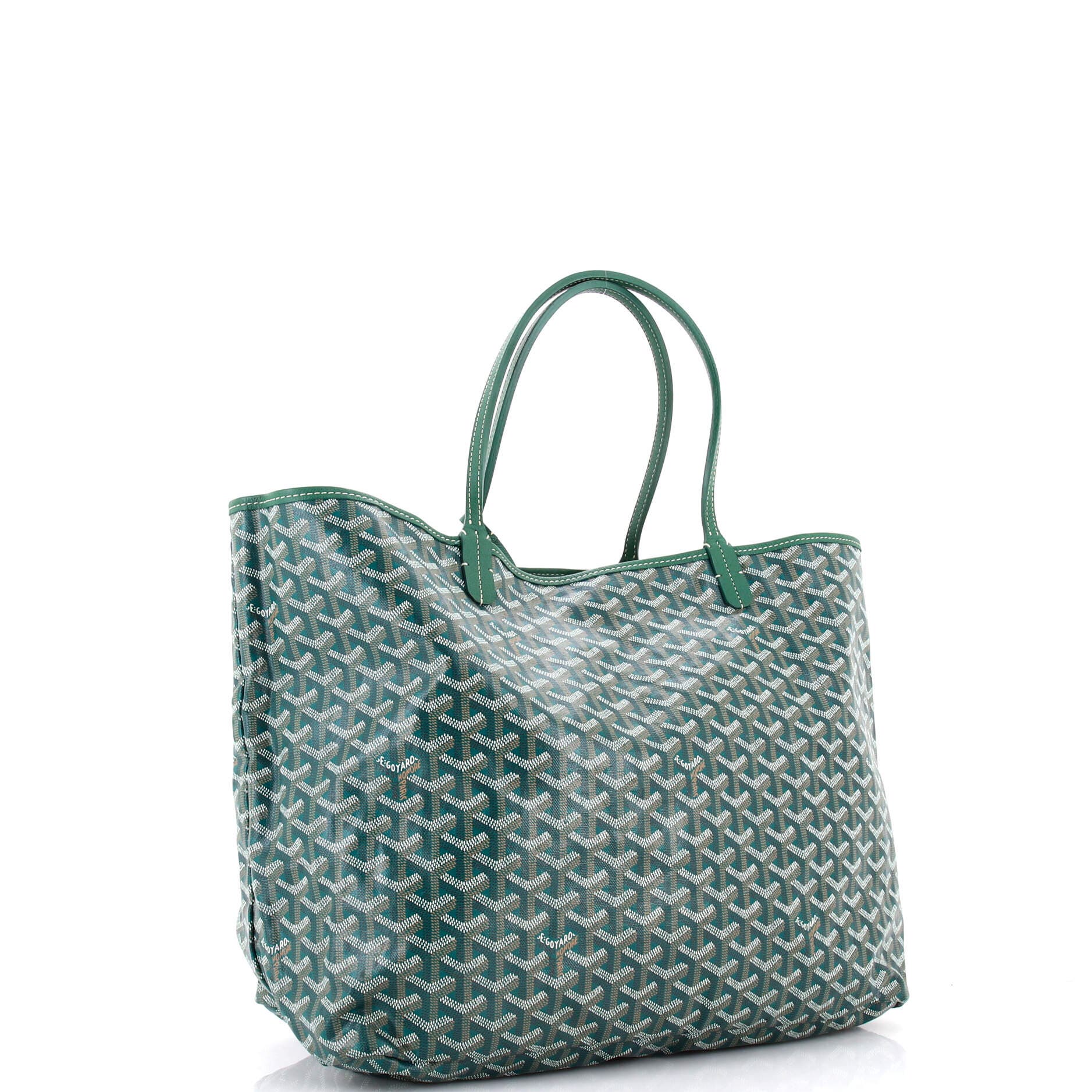 Saint Louis Tote Coated Canvas GM, Alternate, color, Green