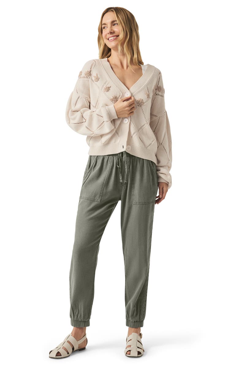 Splendid Lakeside OD2 Joggers, Alternate, color, Soft Vob Green