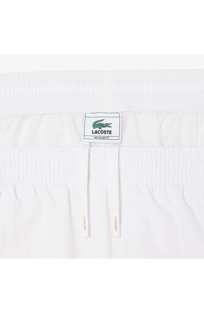 Lacoste Track Pants, Alternate, color, White/ Bordeaux