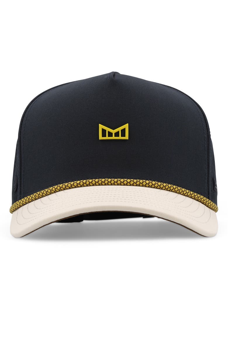 Melin Odysea Rope Hydro Performance Snapback Hat, Alternate, color, Yellow Jacket