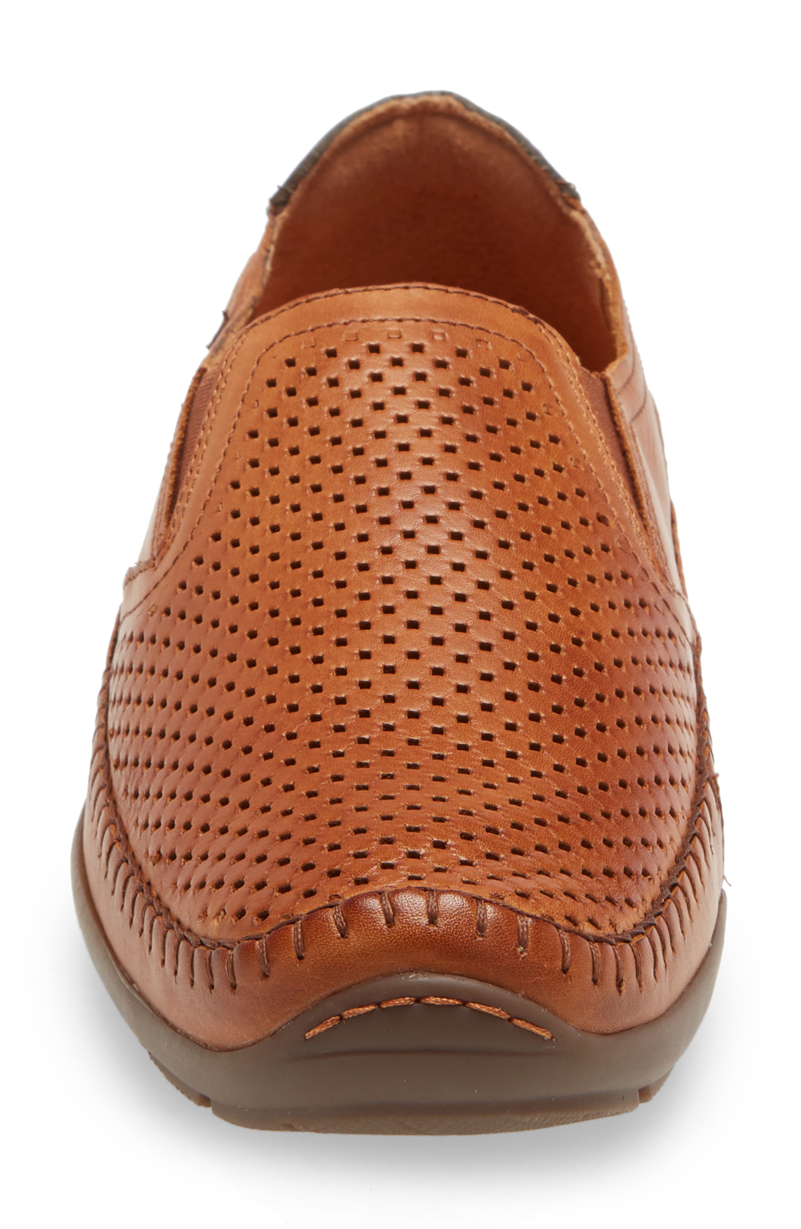 PIKOLINOS Azores Driving Shoe, Alternate, color, Brandy Leather