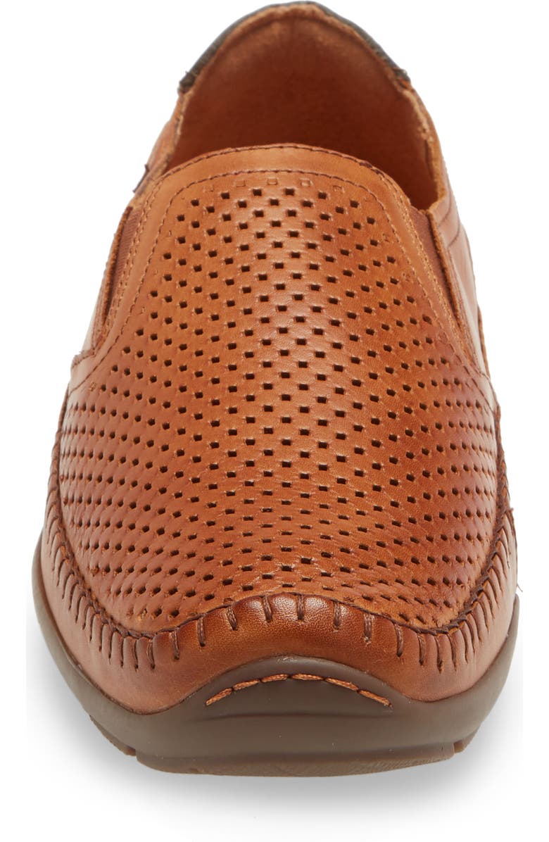PIKOLINOS Azores Driving Shoe, Alternate, color, Brandy Leather