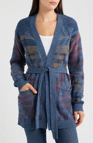 Pendleton Cheyenne Jacquard Cotton Wrap Cardigan