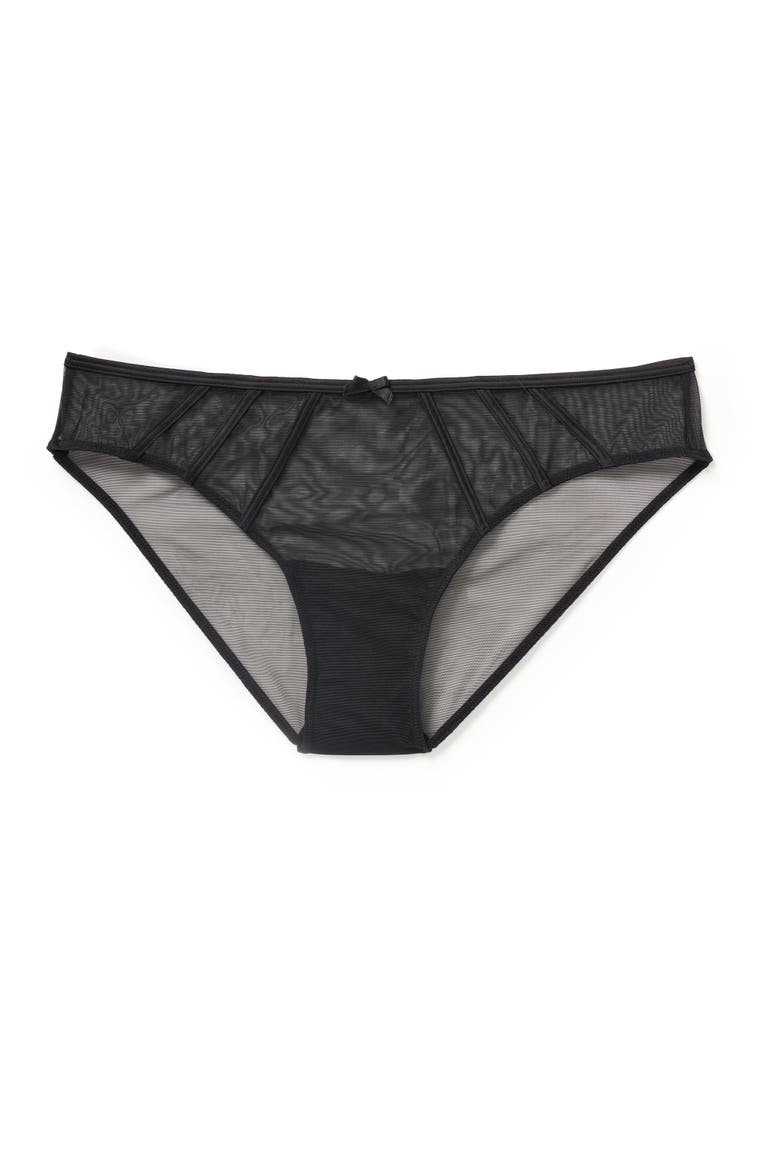 Bianca Bikini Panties, Main, color, Black