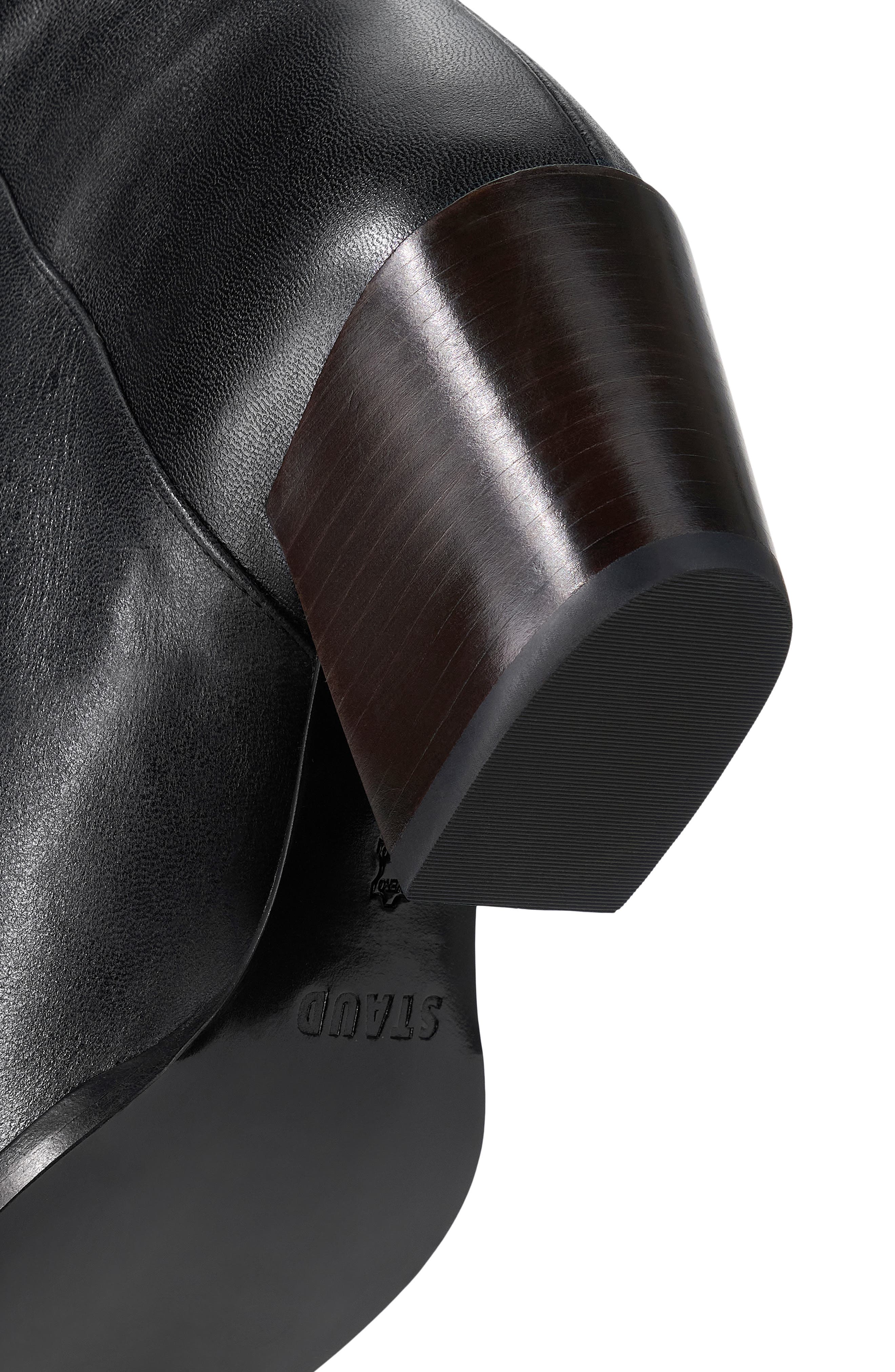STAUD Austen Tall Boot, Alternate, color, Black