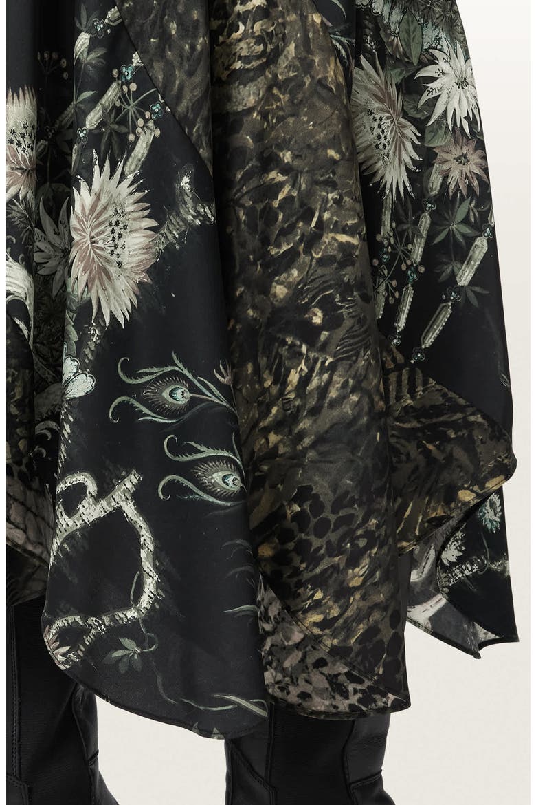 Arleen Print Midi Skirt, Alternate, color, TARAVAO SOFT GREEN