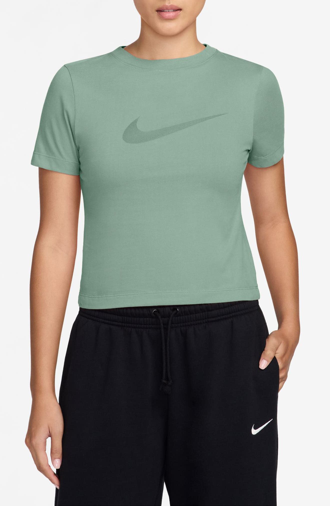 Sportswear Swoosh Burnout Logo T-Shirt - image 3