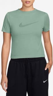 Nike Sportswear Swoosh Burnout Logo T-Shirt