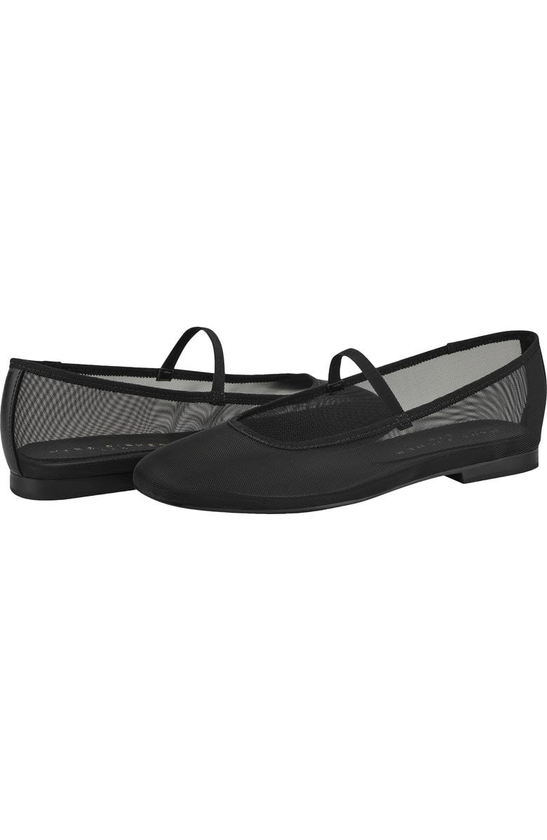 Marc Fisher LTD Ureka Mesh Ballet Flat, Alternate, color, Black