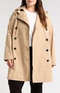 Universal Standard Derjon Double Breasted Trench Coat