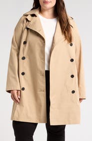 Universal Standard Derjon Double Breasted Trench Coat