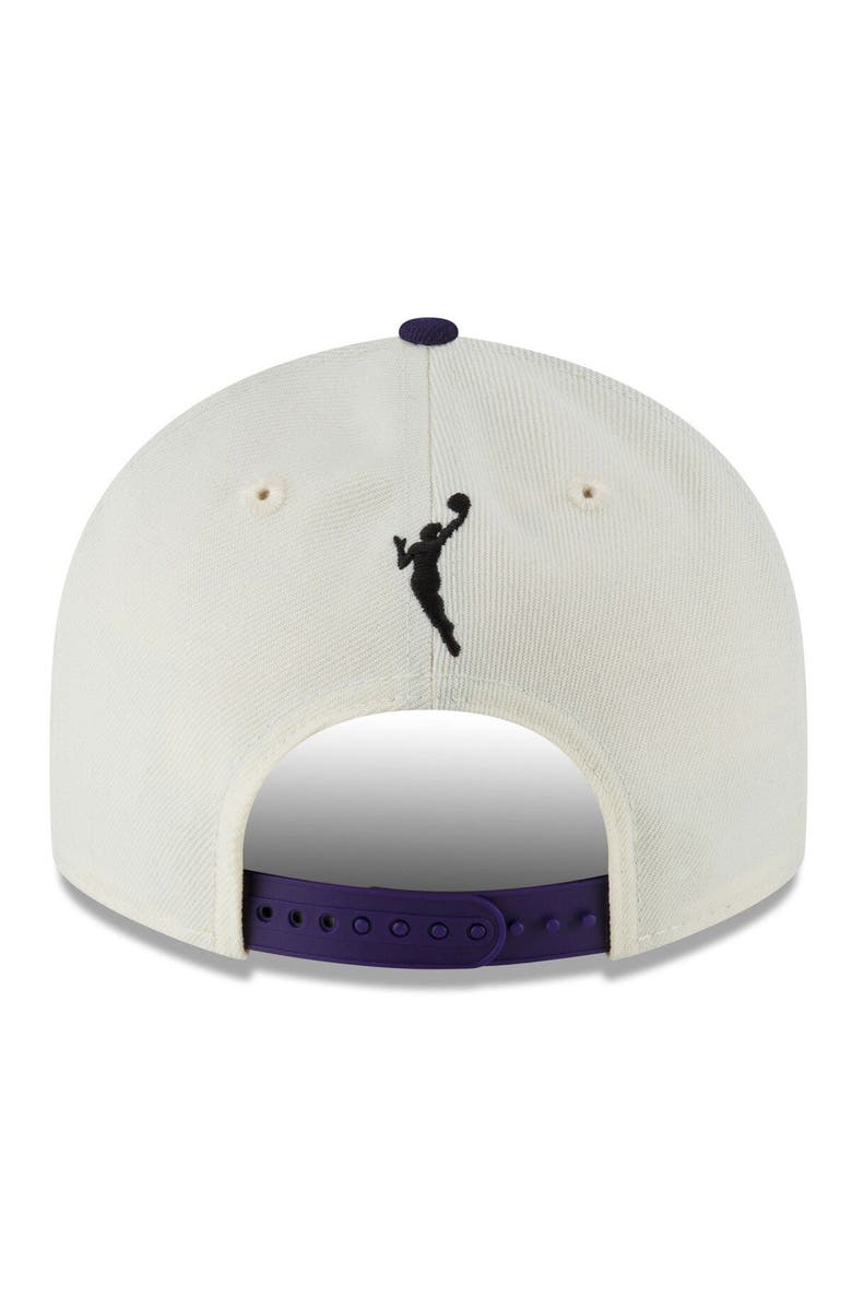 New Era Men's New Era White/Purple Los Angeles Sparks 2023 WNBA Draft 9FIFTY Snapback Hat, Alternate, color, 