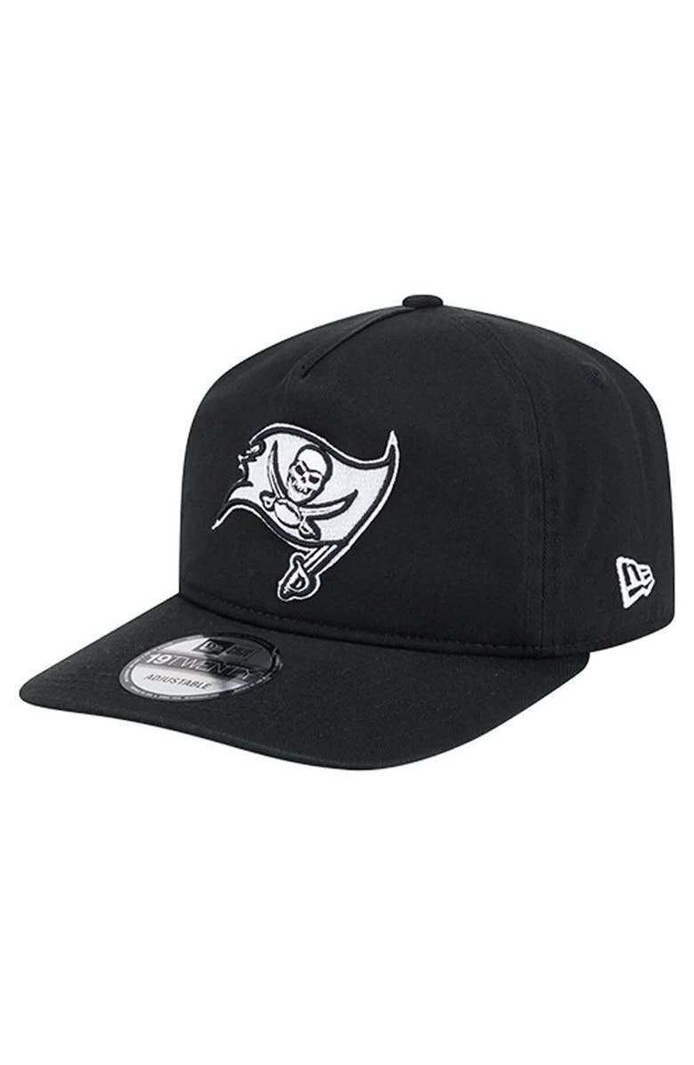 New Era Men's New Era  Black/White Tampa Bay Buccaneers 19TWENTY Adjustable Hat, Main, color, 