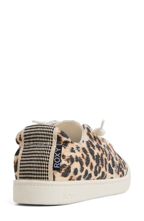 Roxy Bayshore Plus Sneaker In Animal Print