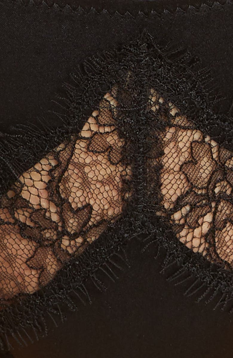 Kiki de Montparnasse Lace Inset Bikini, Alternate, color,