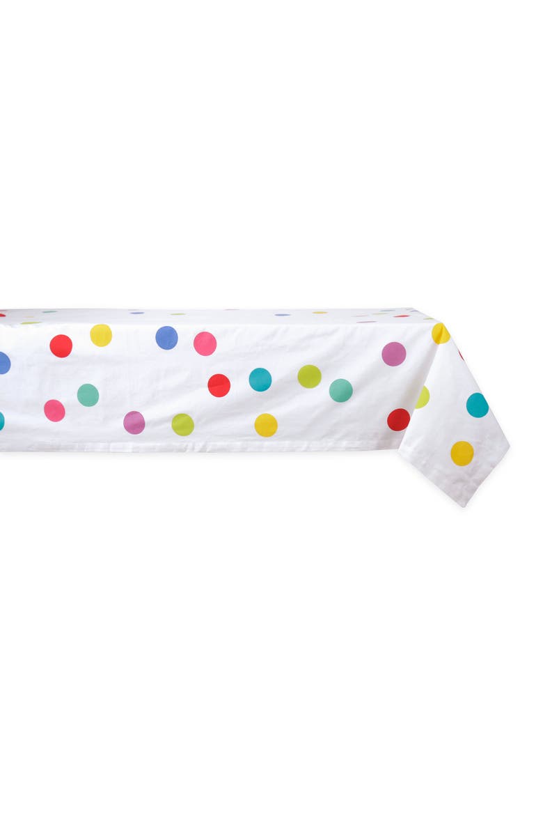 Confetti Print Tablecloth 60X84, Alternate, color, Confetti Print
