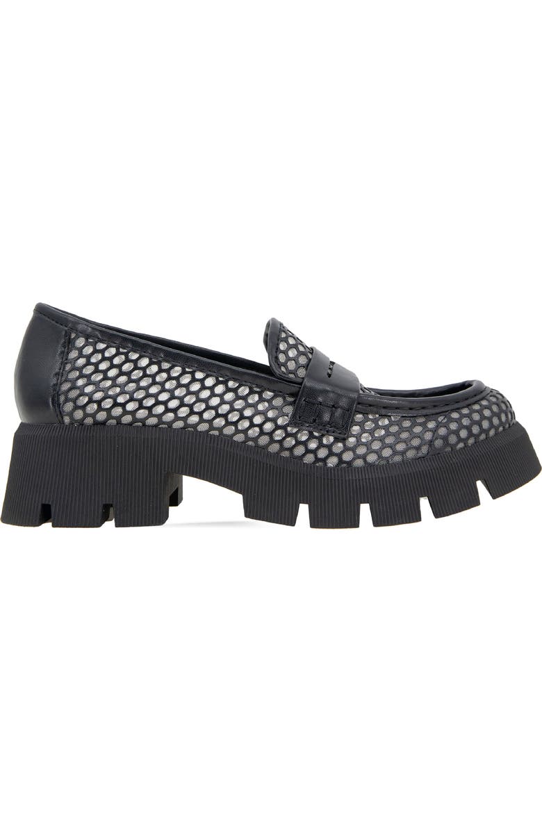 BCBGeneration Rama Platform Penny Loafer, Alternate, color, Black