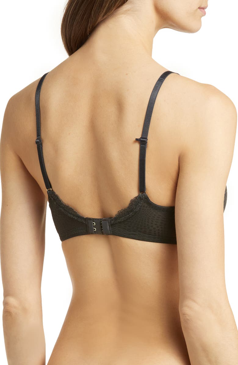Natori Beyond Underwire Contour Bra, Alternate, color, Coal/ Buff