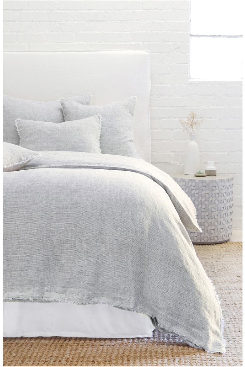 Logan Duvet Cover, Alternate, color, NAVY