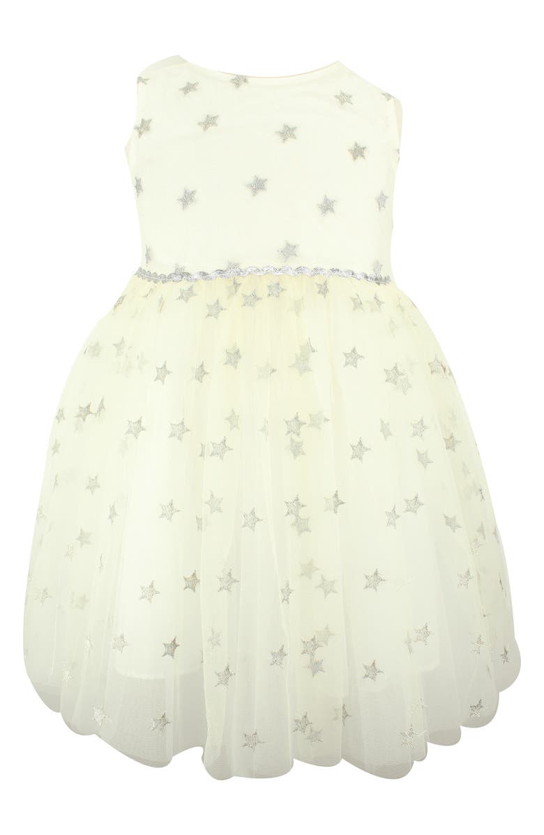 Popatu Metallic Star Tulle Dress, Main, color,