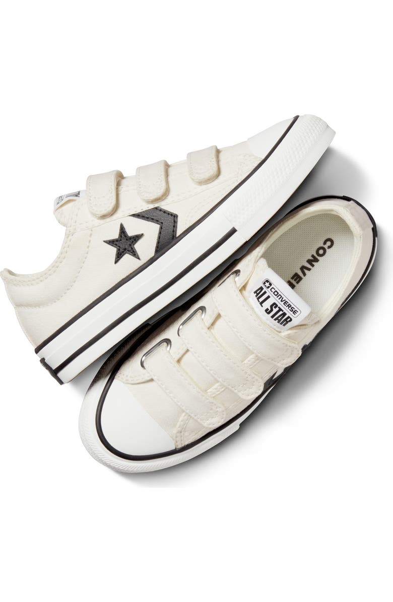 Converse Kids' Star Player 76 Oxford Sneaker, Alternate, color, Vintage White/ Black