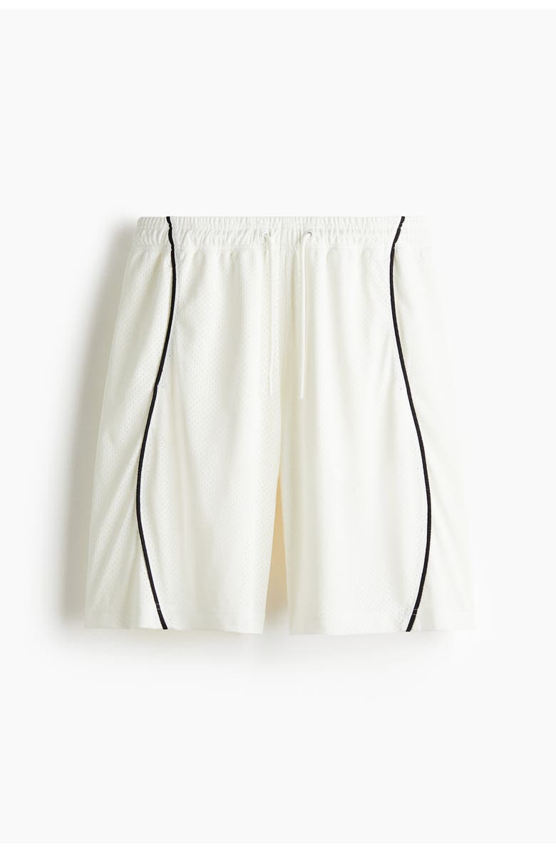 H&M Relaxed-fit mesh shorts, Alternate, color, 