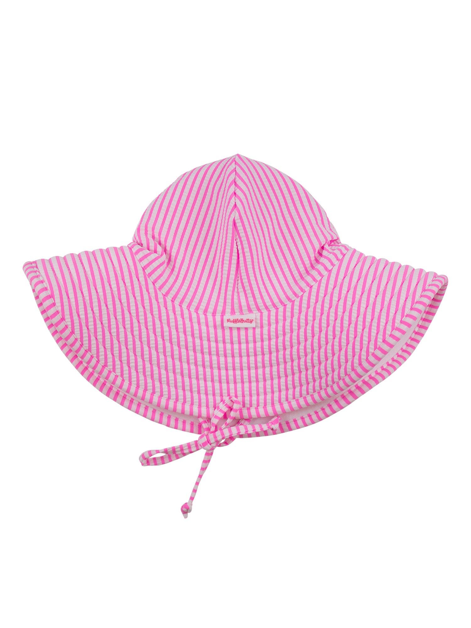 Neon Pink Seersucker