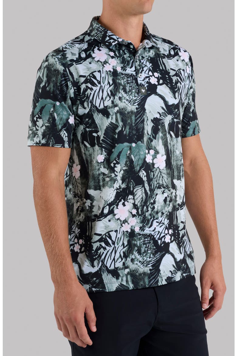 Core Performance Polo, Alternate, color, LETS JUNGLE