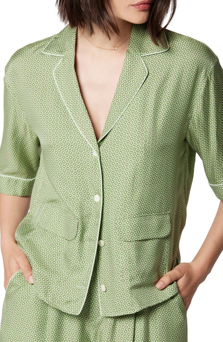 Equipment Leon Print Button-Up Shirt, Alternate, color, 