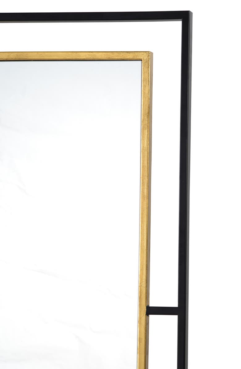 Renwil Gray Mirror, Alternate, color, Mirror Black Antique Gold