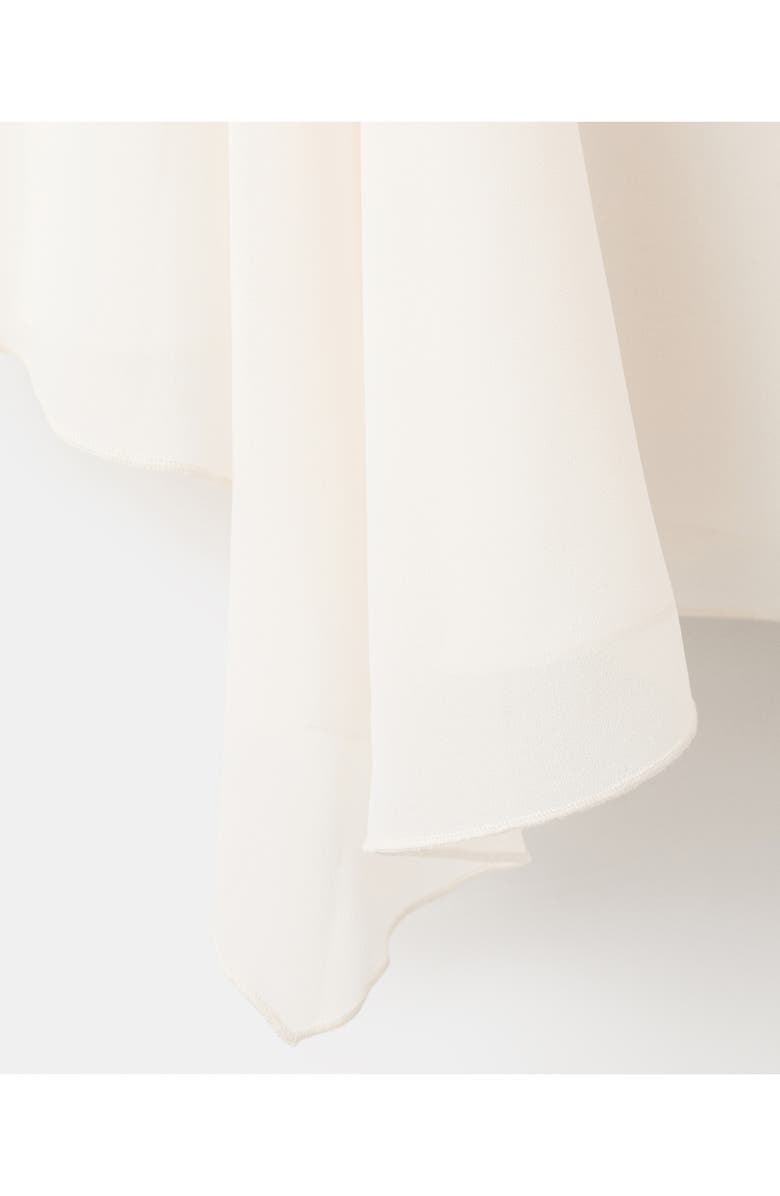 MANGO Sieni Lace Detail Dress, Alternate, color, Ecru