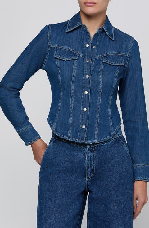 Louis Fitted Denim Shirt