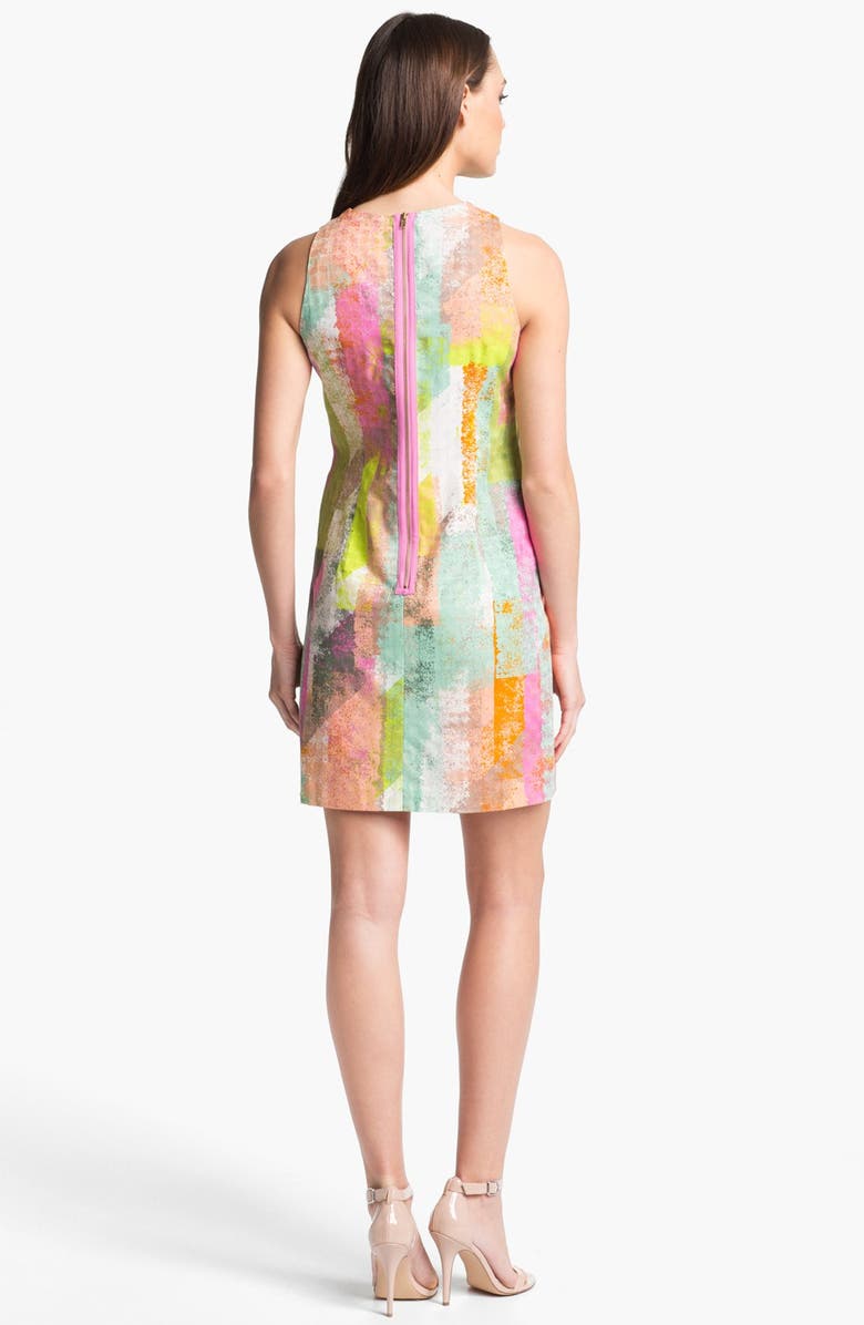 Maggy London Print Shift Dress, Alternate, color, 