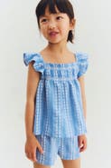H&M 2-piece Embroidery-detail Cotton Set