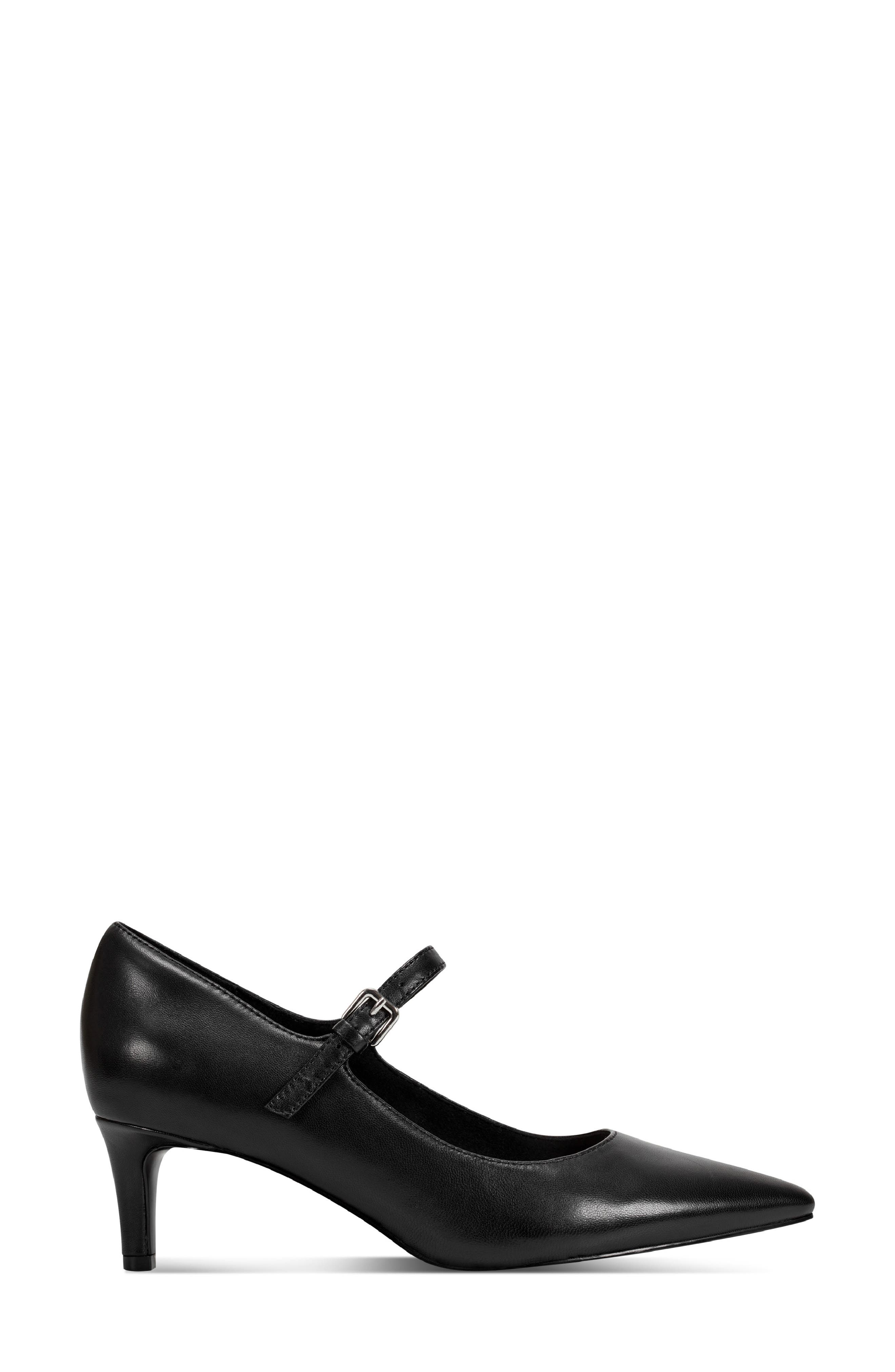 Rockport Chase Mary Jane Pump, Alternate, color, Black
