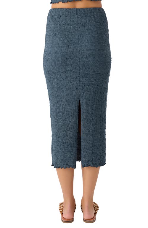 O'neill Jordana Column Midi Skirt In Slate