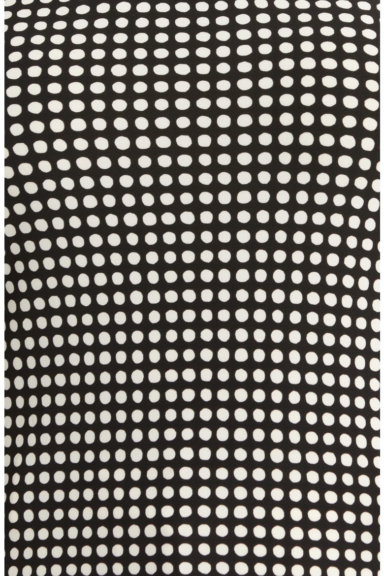 Pearly Polka Dot Top, Alternate, color, ANNE BLACK/ ANNE WHITE