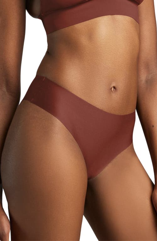 Siella No-show Bikini In Cocoa